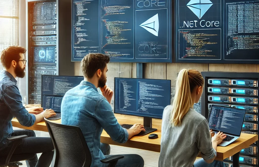 استخدام تیم تخصصی برای توسعه و نگهداری