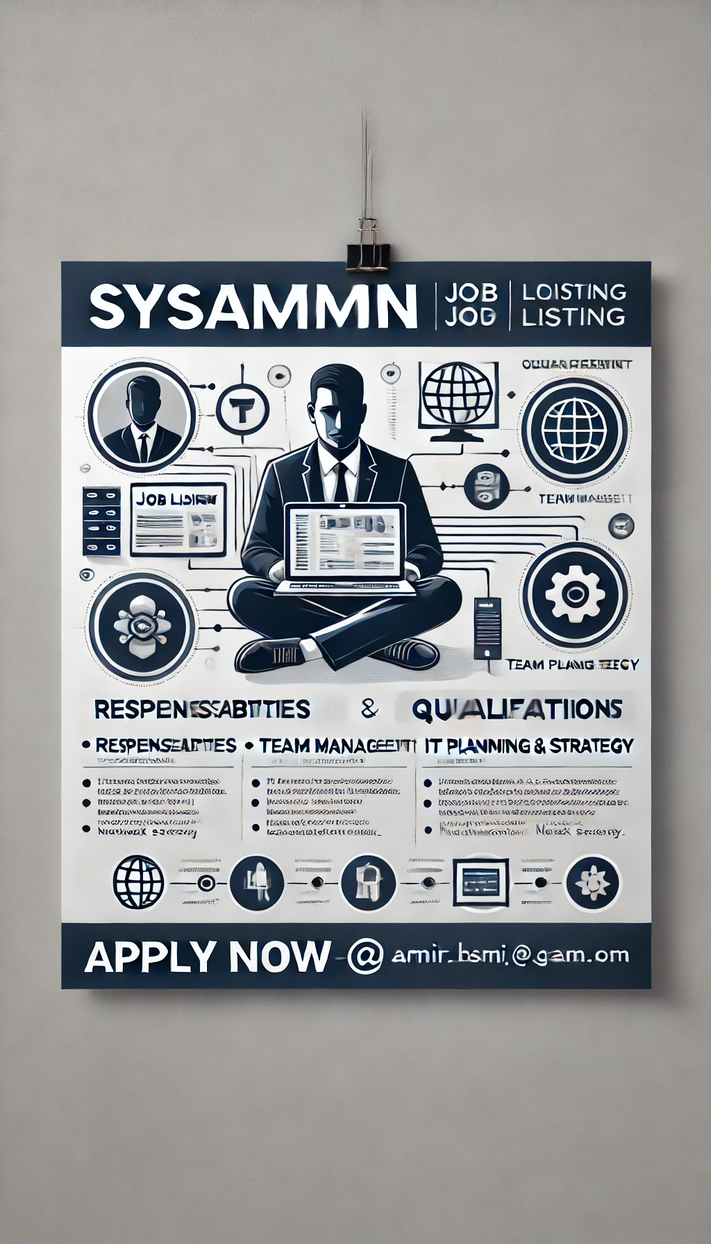 جذب Sysadmin با تجربه سرپرستی